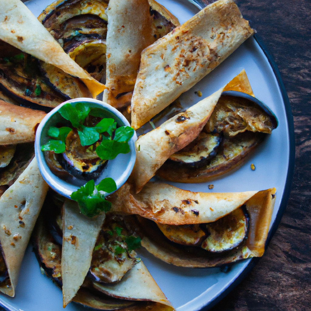 Patlican Boregi Eggplant Pastry