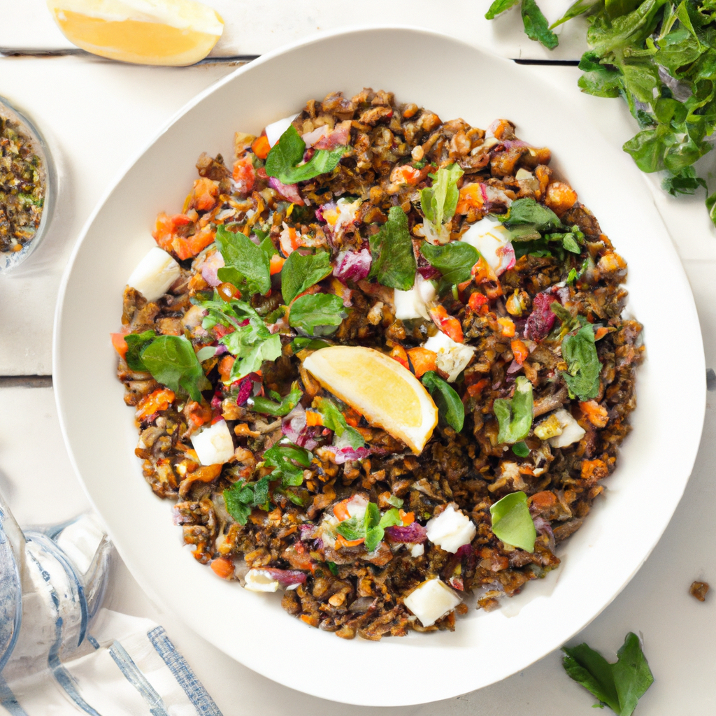 Mediterranean Lentil Salad