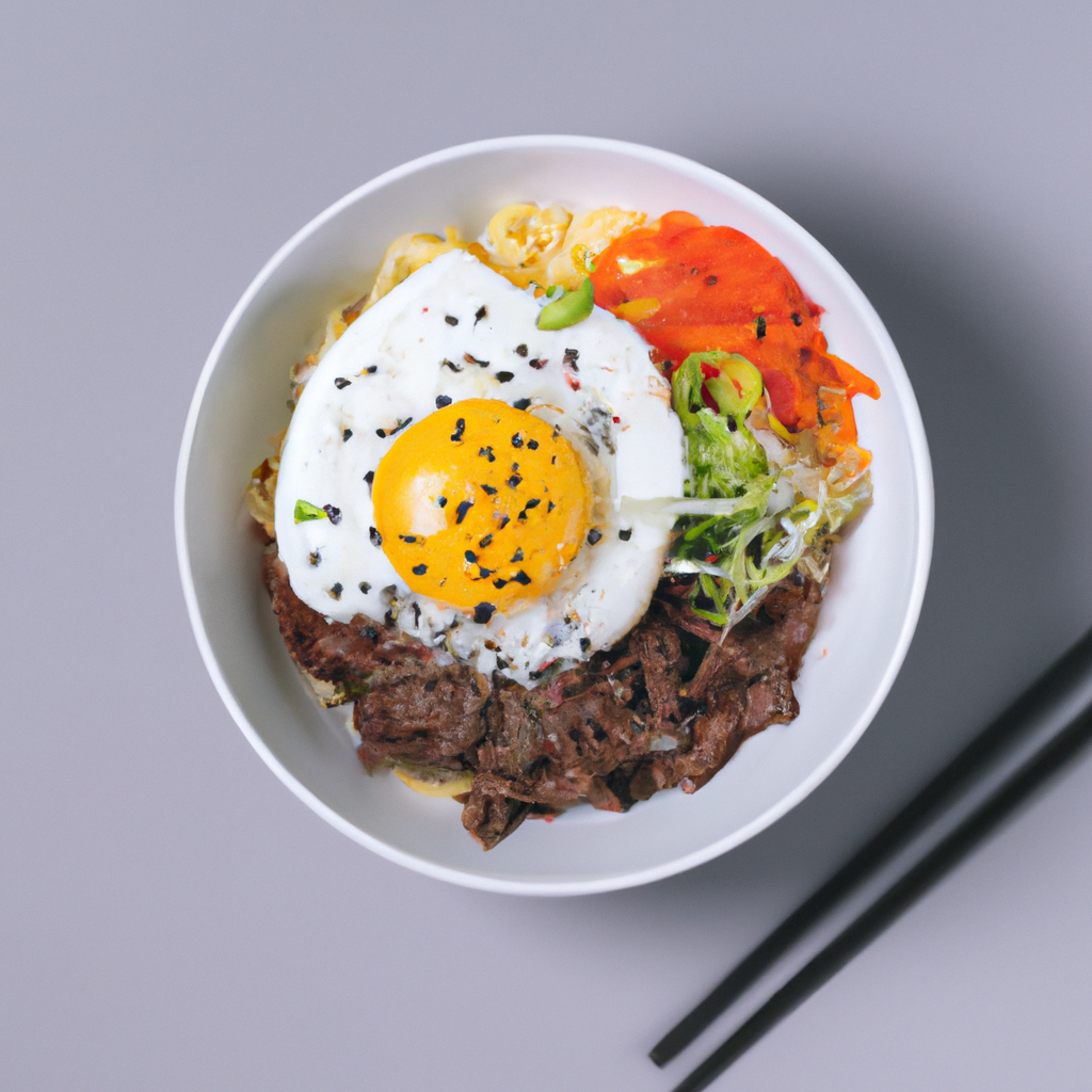 Bibimbap With Gochujang Sauce