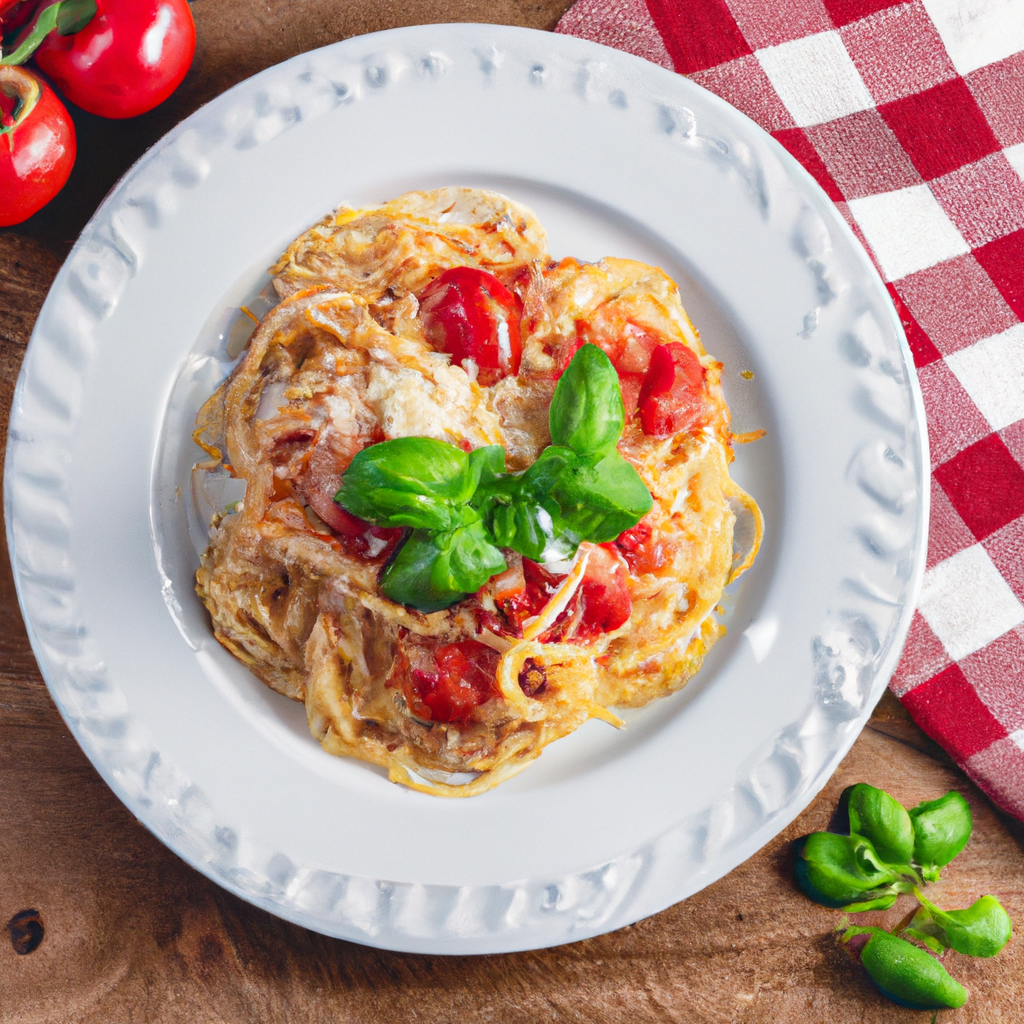 Pasta With Roasted Garlic And Cherry Tomatoes