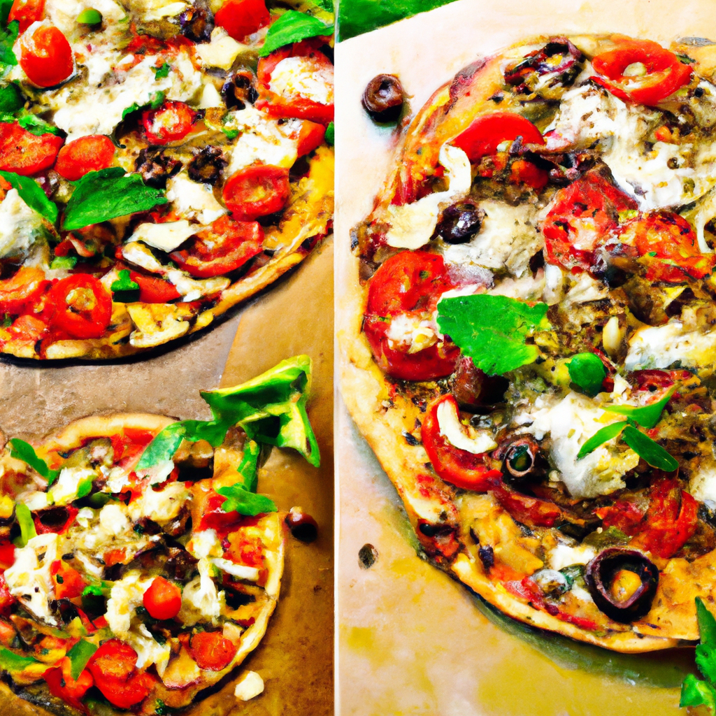 Lebanese Pita Pizza