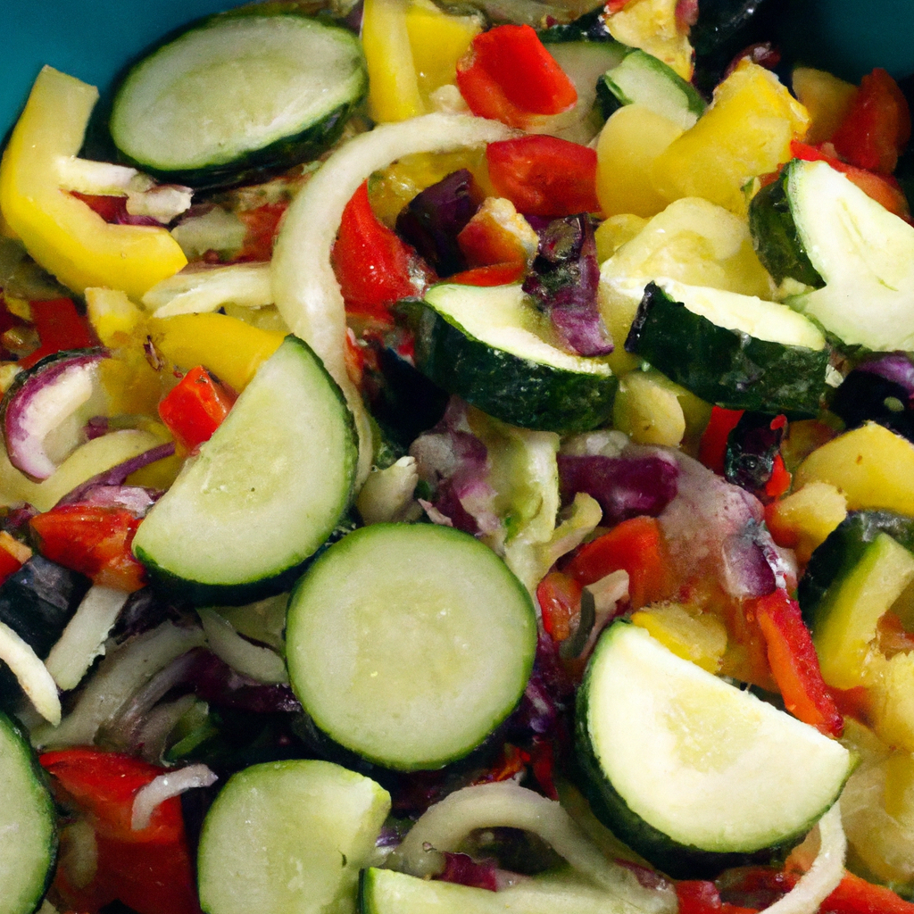 Vegetable Box Cabbage Beans Cucumber