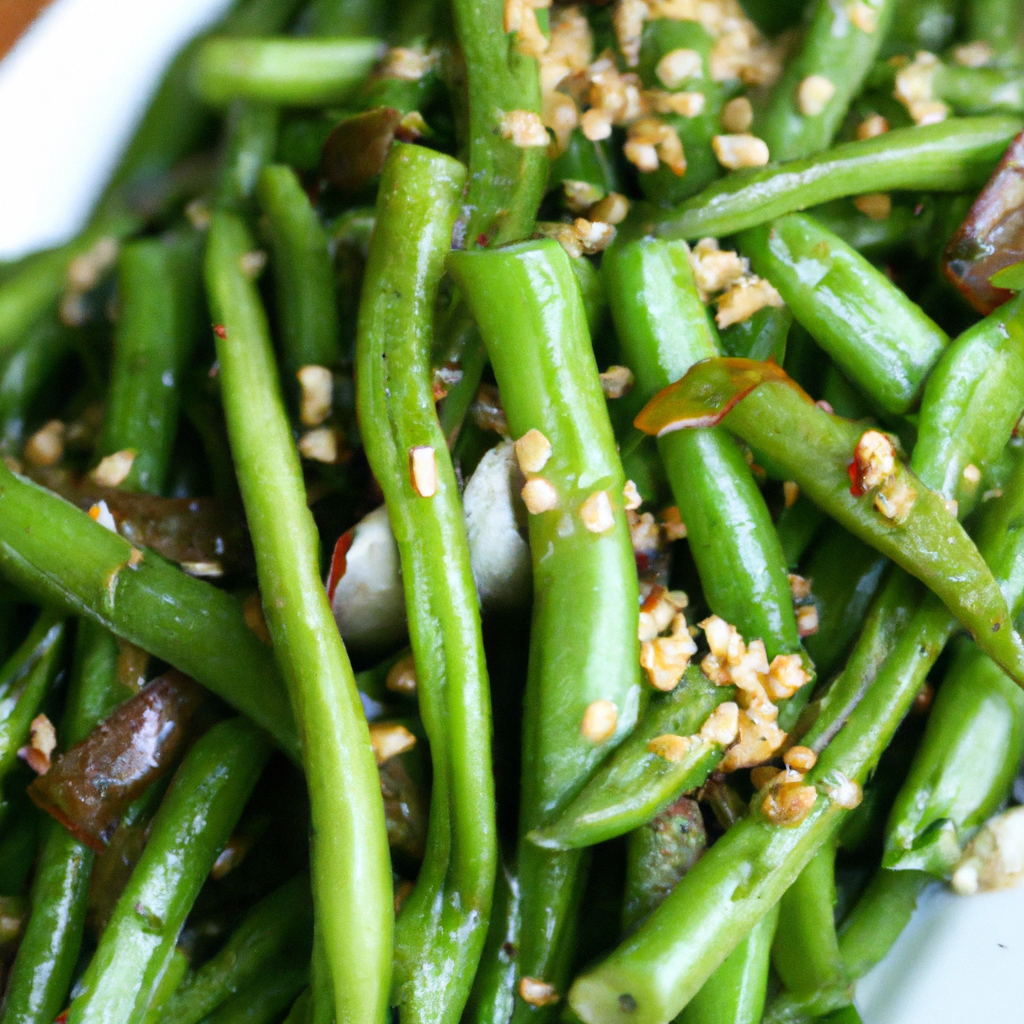Chili Garlic Green Beans