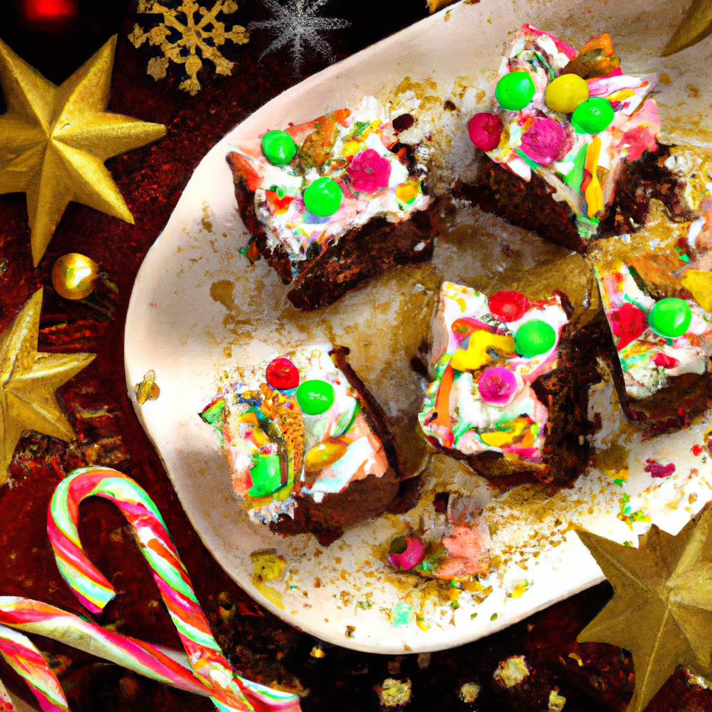Christmas Tree Brownies
