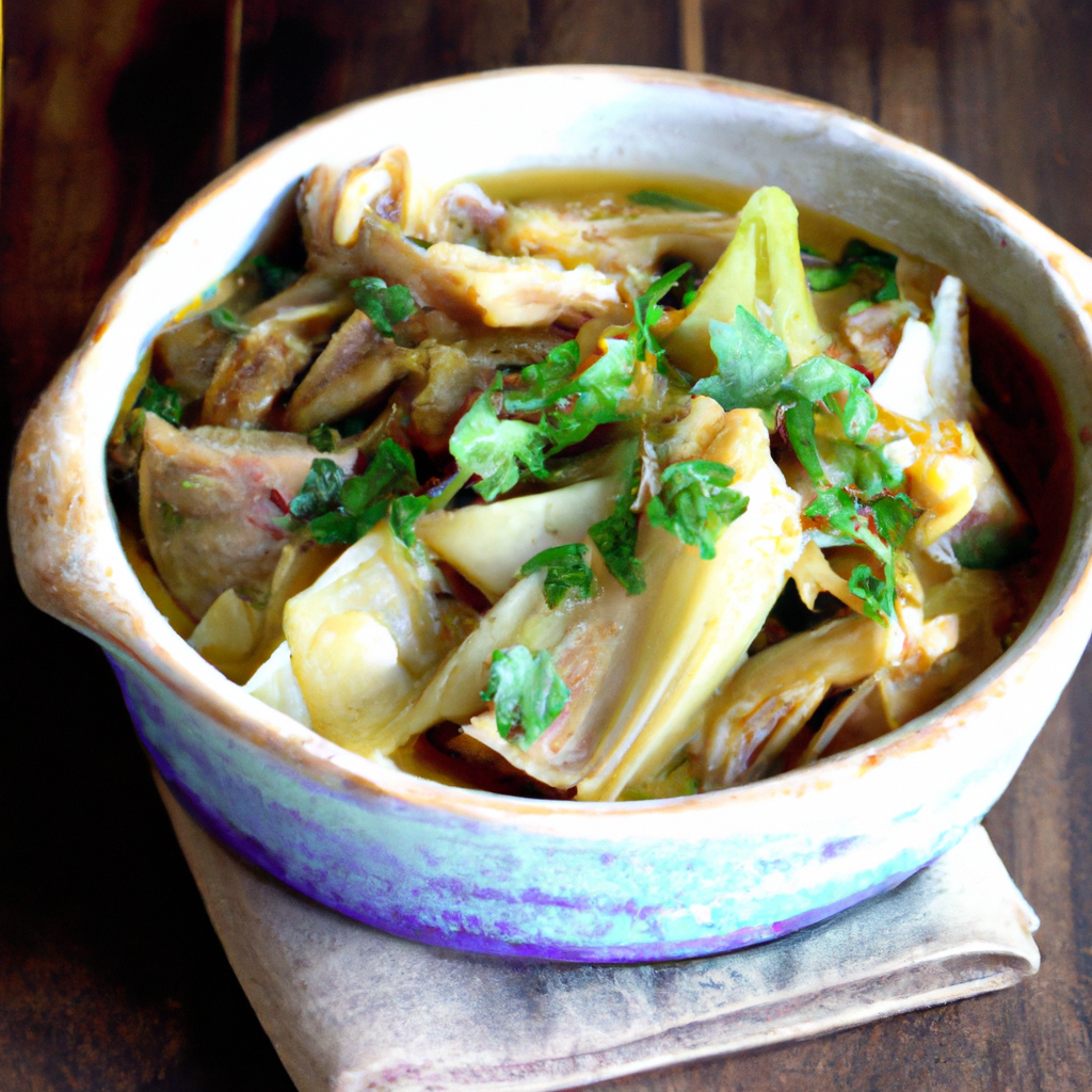 Guiso De Alcachofas Artichoke Stew