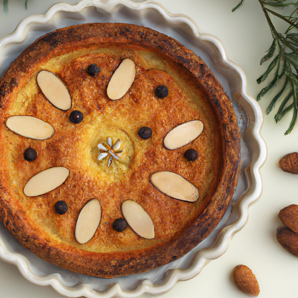 Suksessterte Success Tart With Custard