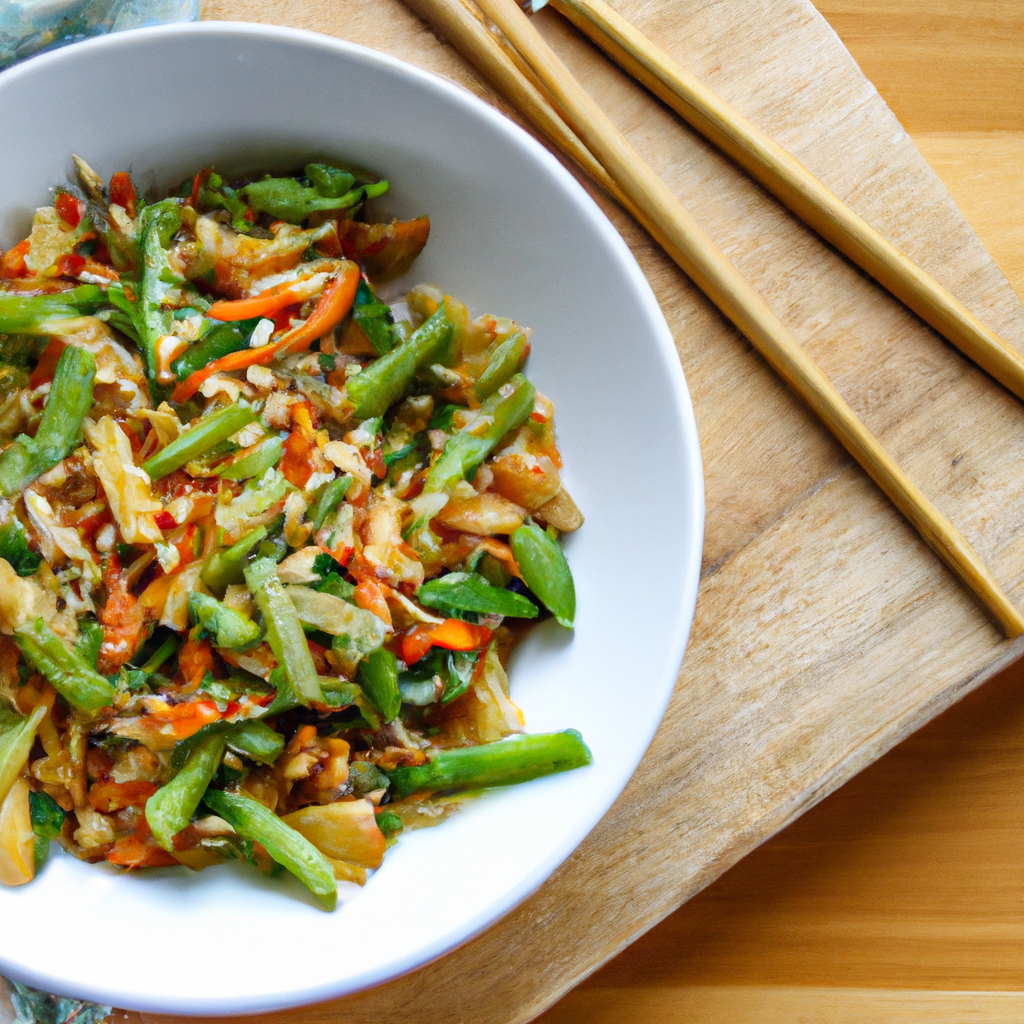 Garlic Ginger Vegetable Stir Fry