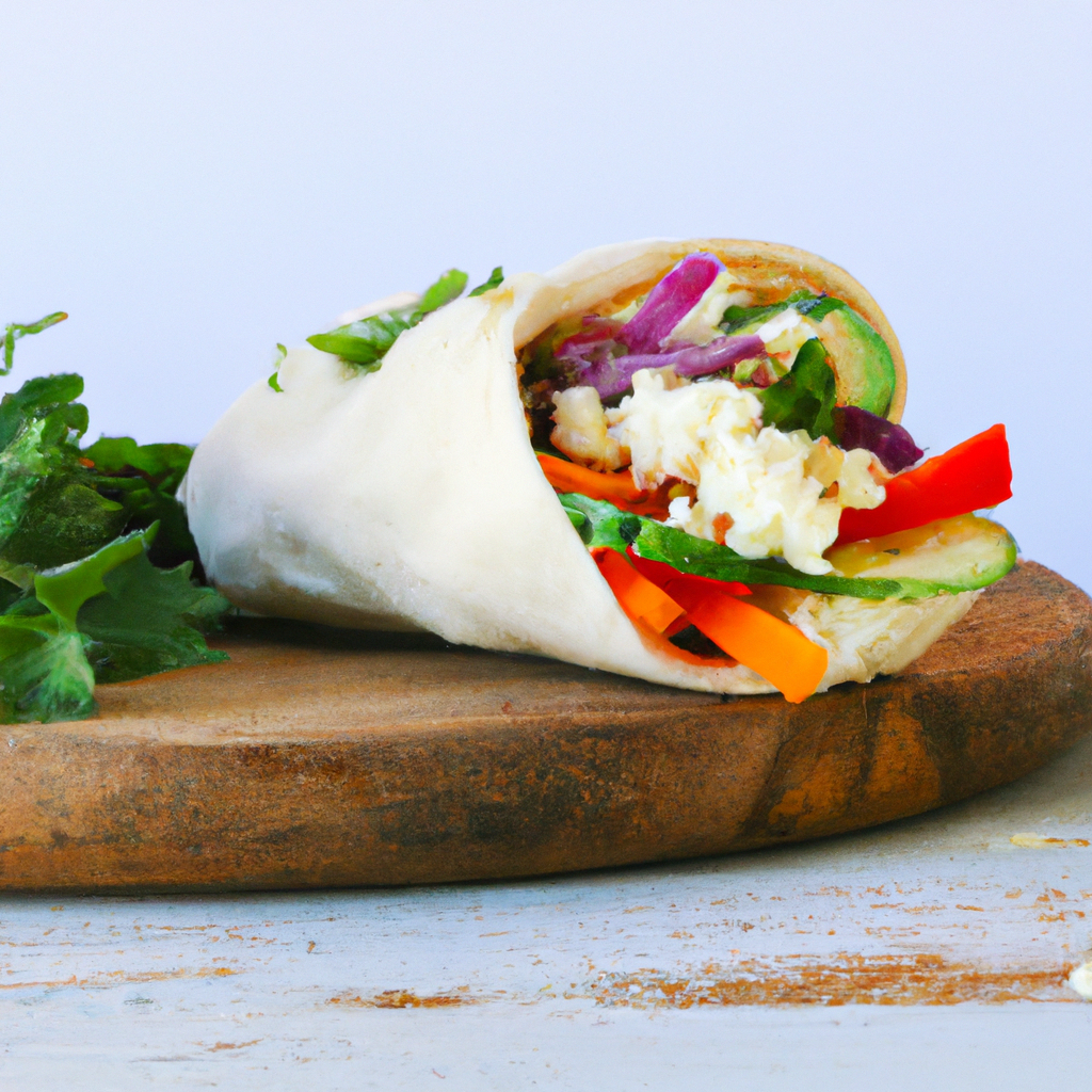 Mediterranean Vegetable Pita