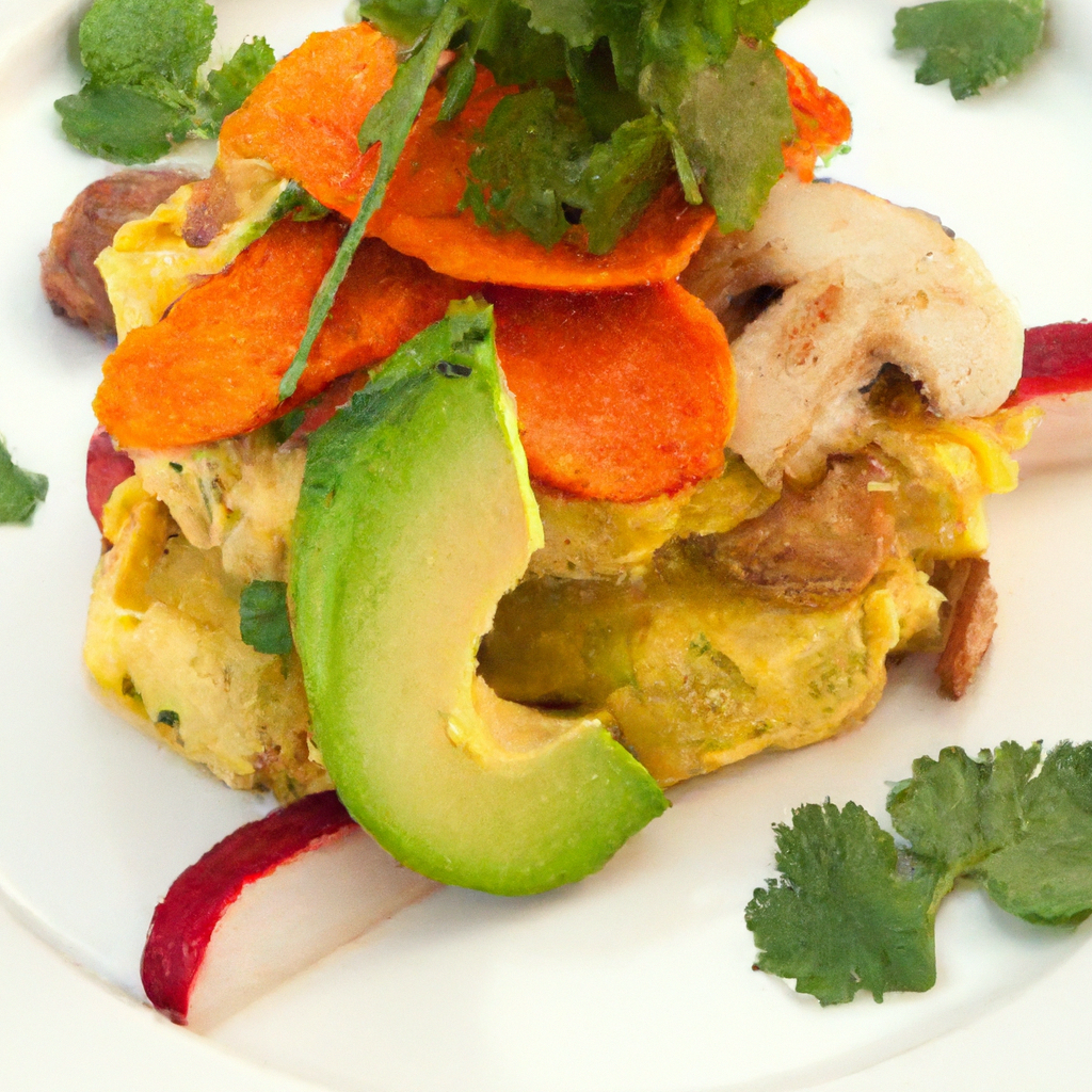 Vegetarian Causa With Roasted Vegetables