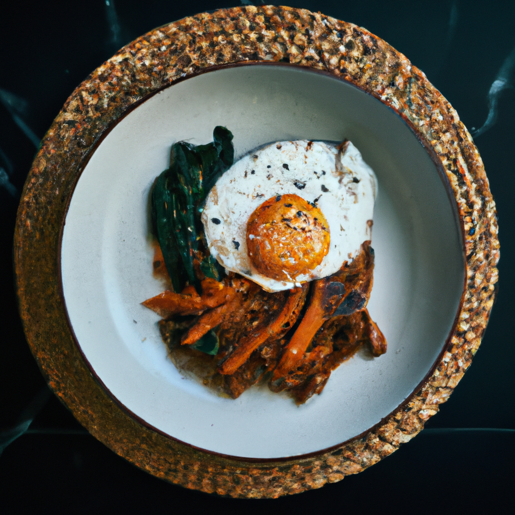 Bibimbap With Mushrooms