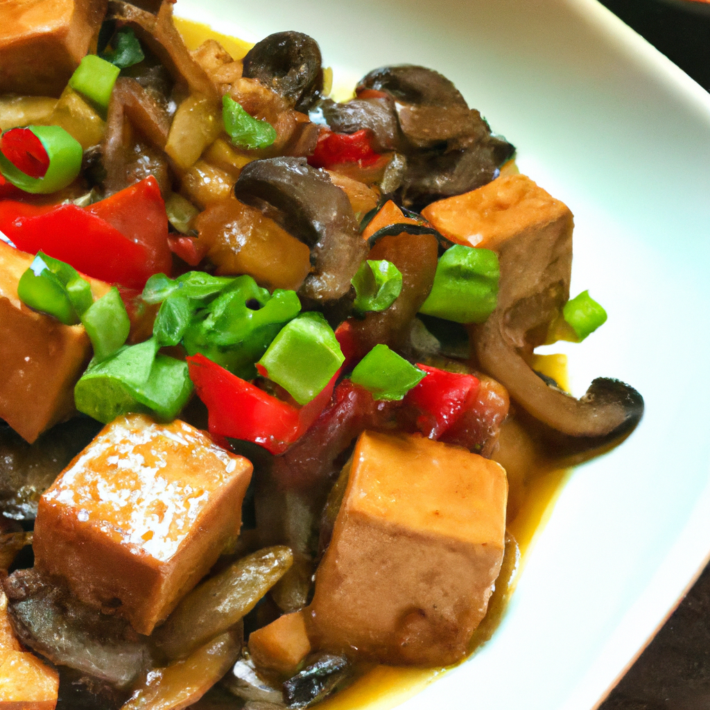 Tofu And Mushroom Stir Fry