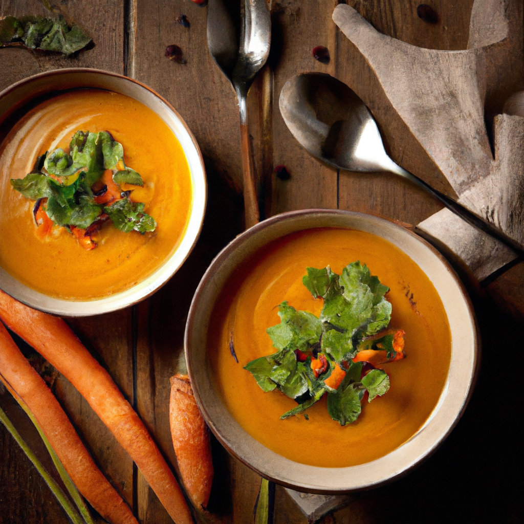 Moroccan Spiced Carrot And Orange Soup