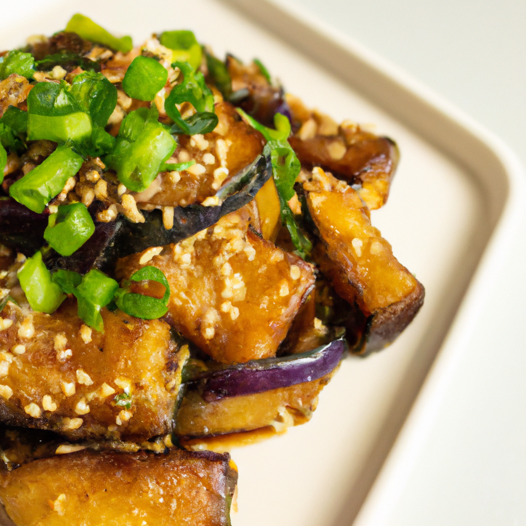 Crispy Sesame Eggplant