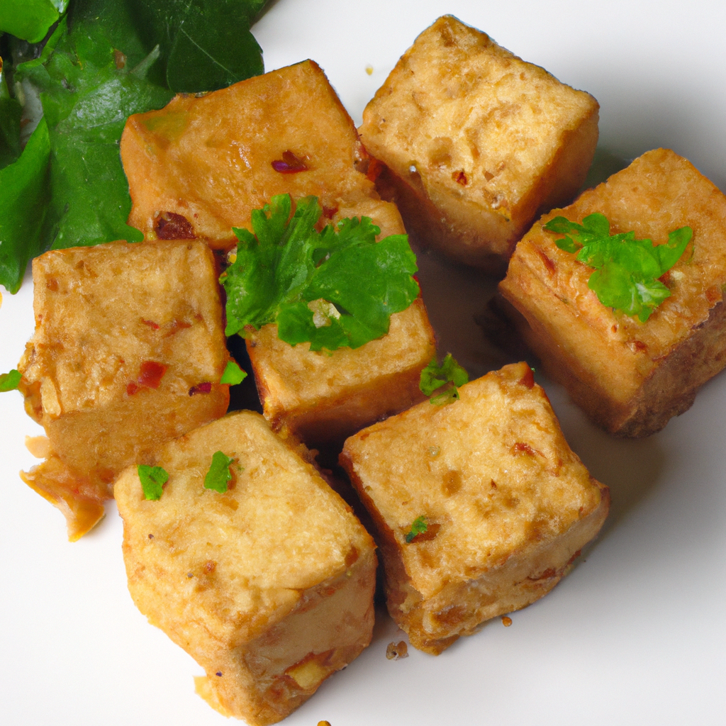 Crispy Tofu With Chili And Lemongrass