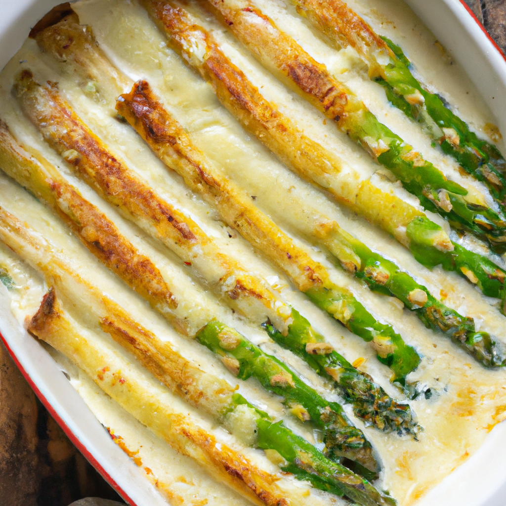 Asparagus Gratin