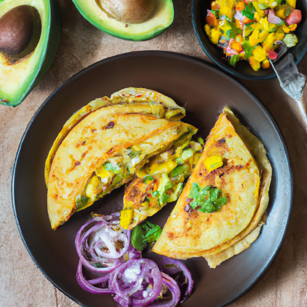Zucchini And Corn Quesadillas