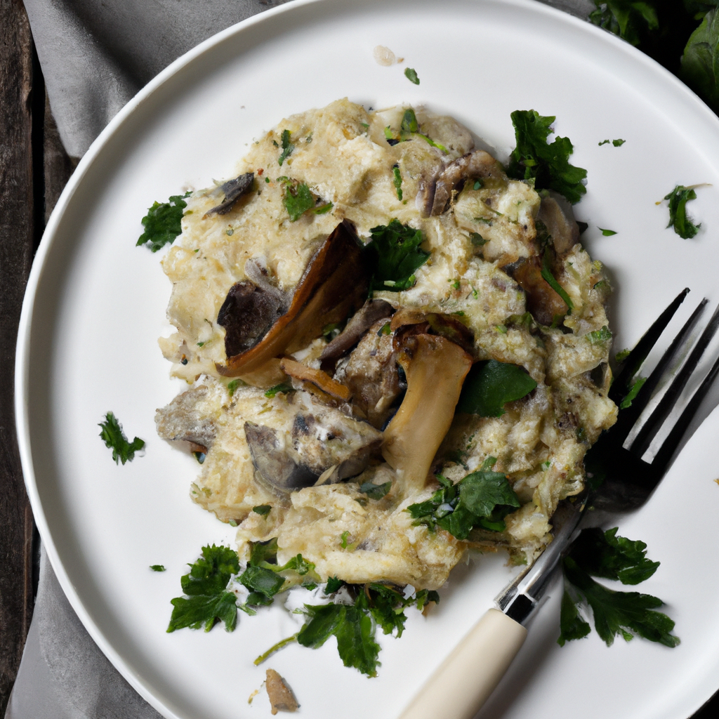 Mushroom And Artichoke Risotto