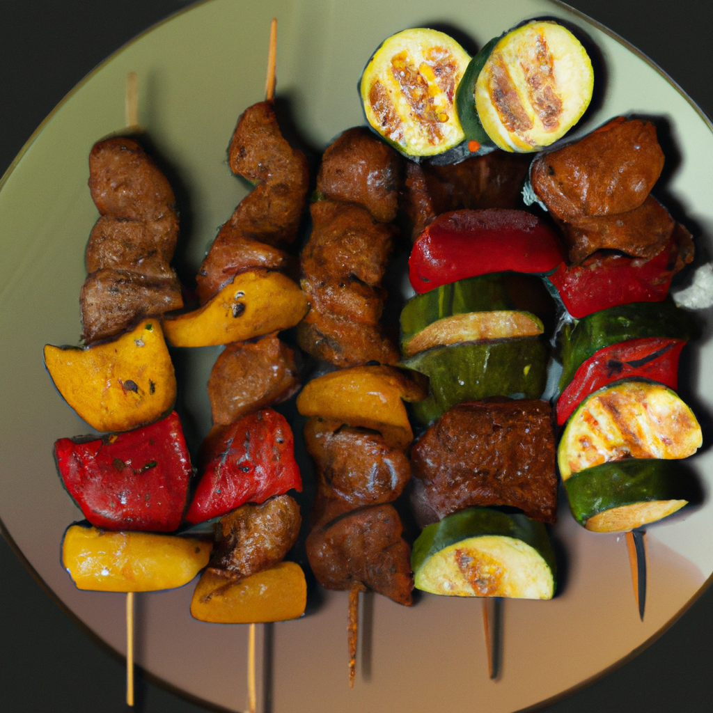 Yakitori Style Grilled Vegetables