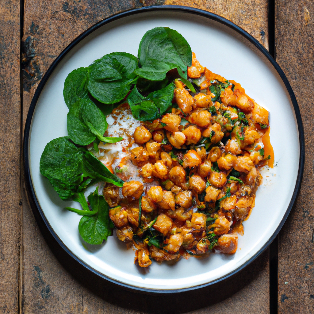 Lebanese Chickpea And Spinach Curry