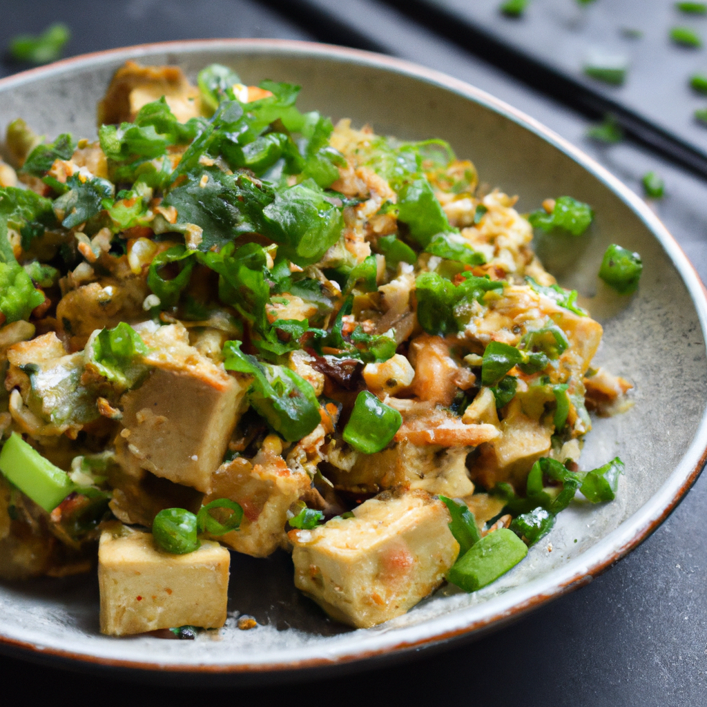Sesame Tofu Stir Fry