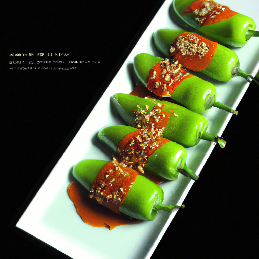 Shishito Peppers With Miso Sauce