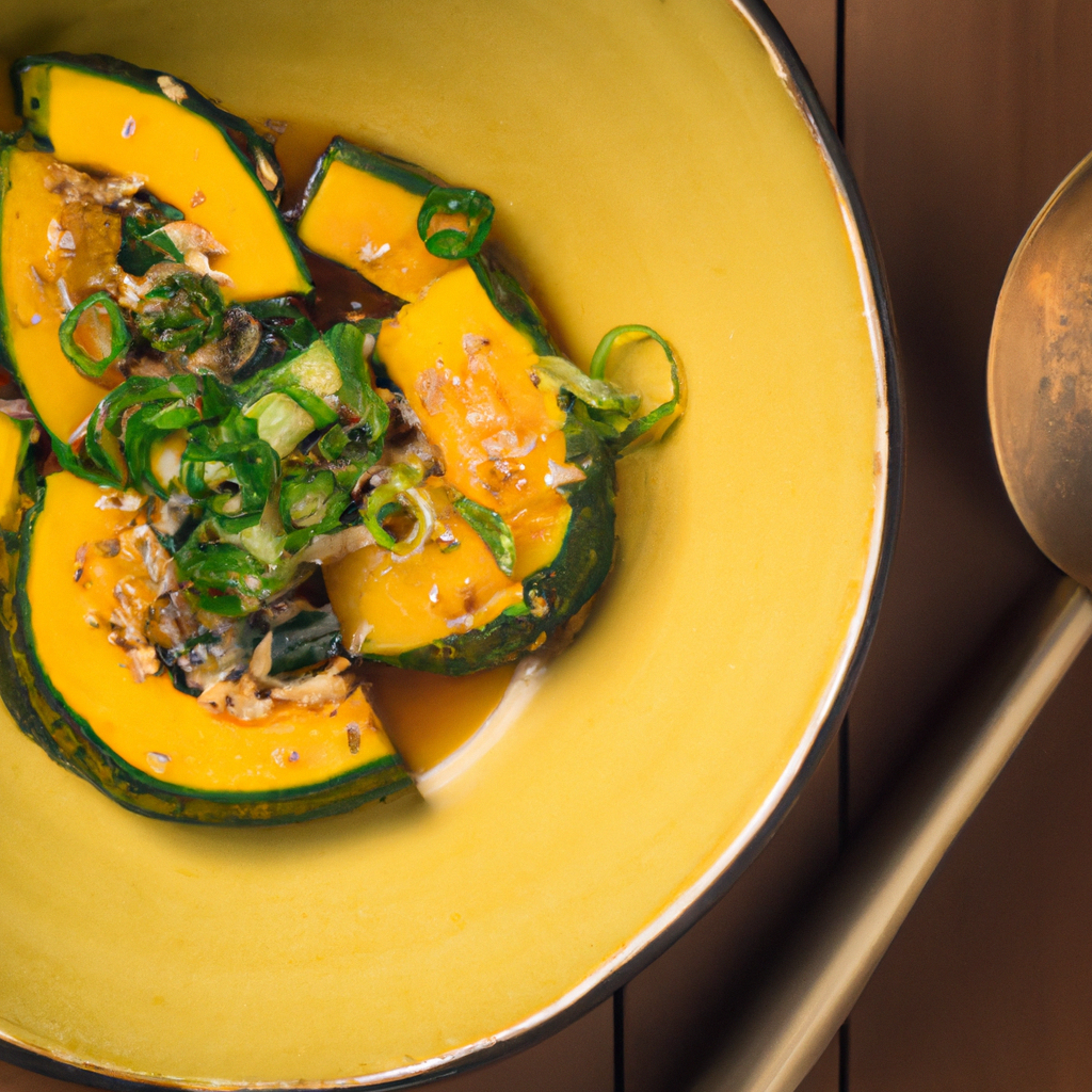 Shoyu Braised Kabocha