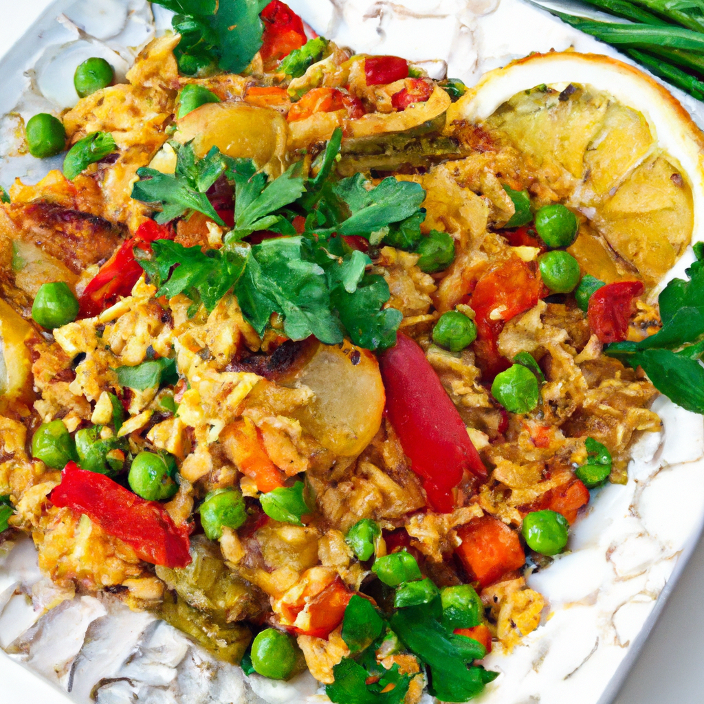 Roasted Vegetable Paella