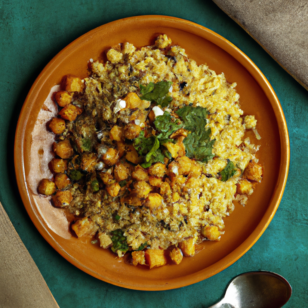 Couscous With Spiced Pumpkin And Chickpeas