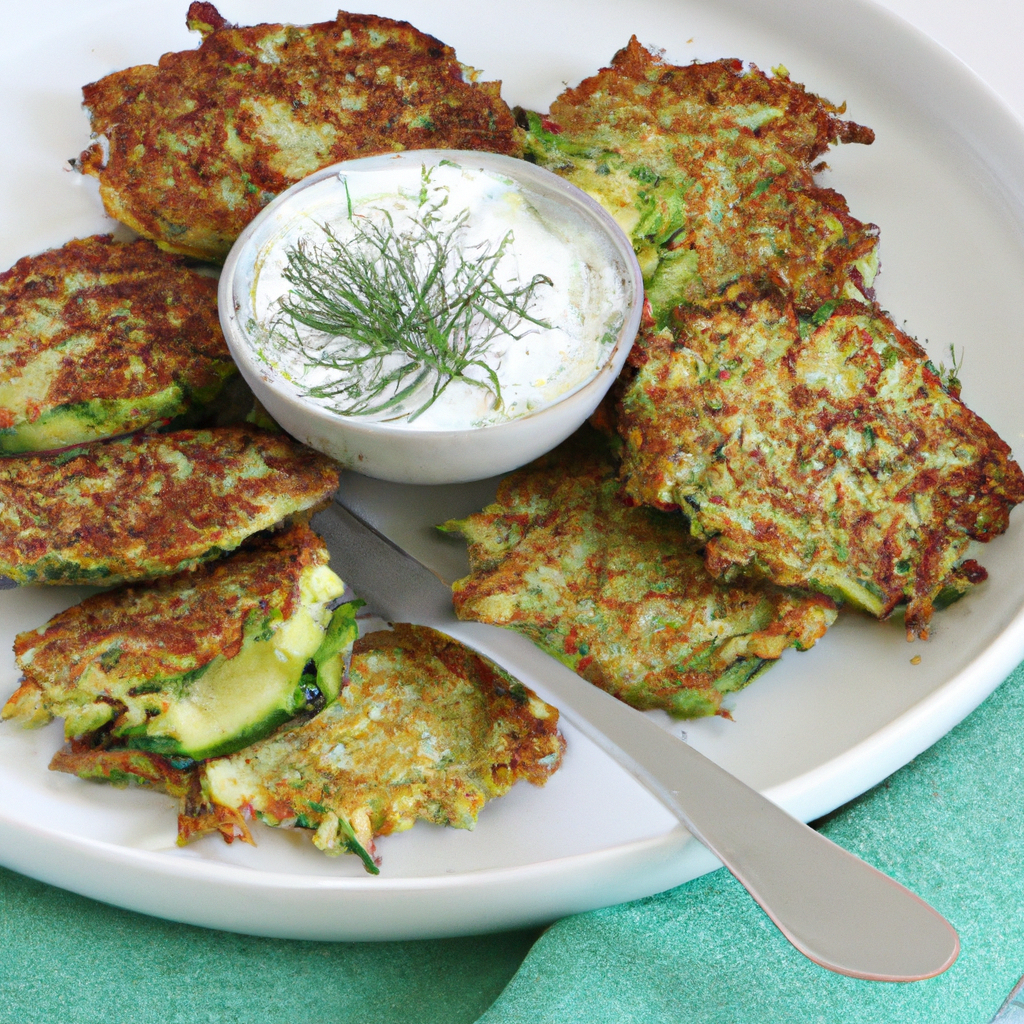 Zucchini Pancakes With Herbs