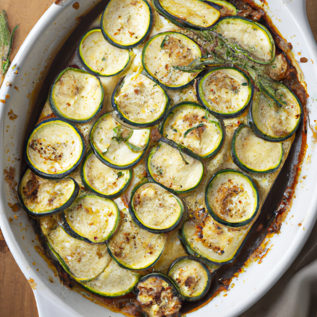 Zucchini Gratin