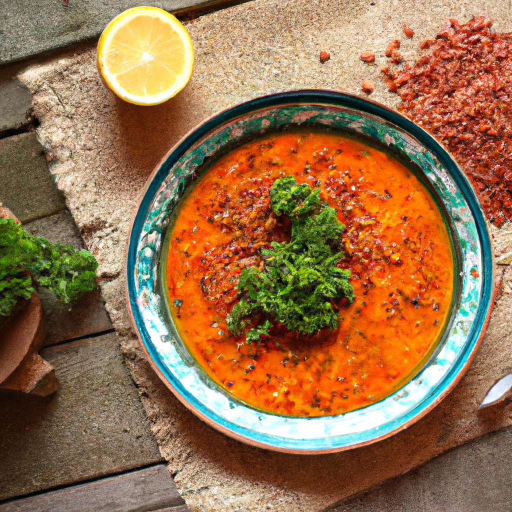 Turkish Lentil Soup Mercimek Corbasi