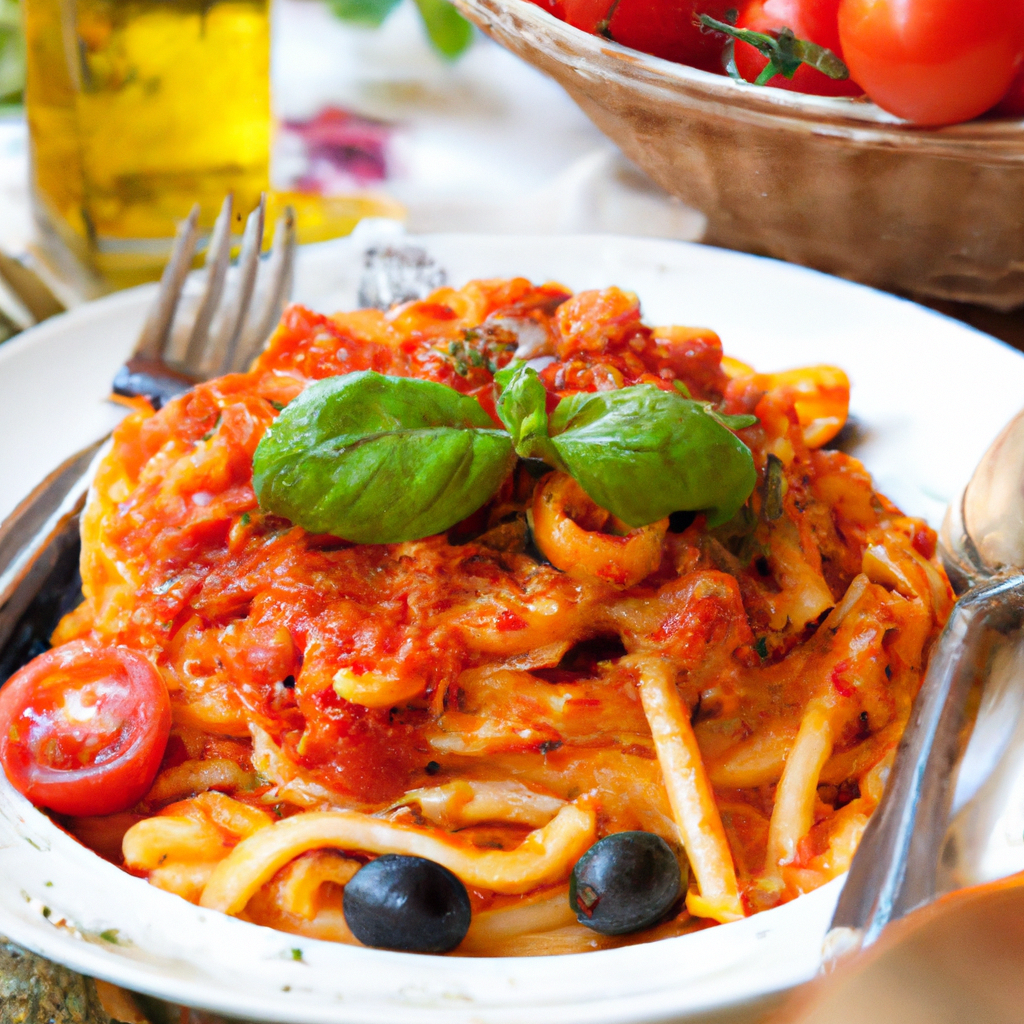 Pasta With Tomato Cream Sauce