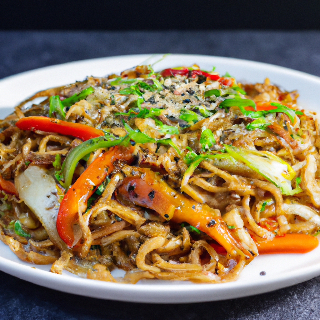 Udon Noodle Stir Fry