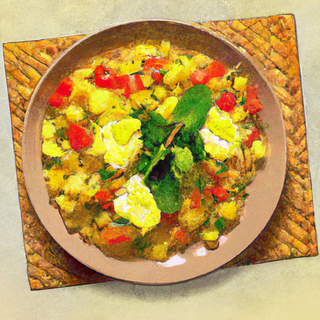 Revuelto De Patatas Y Tomate Potato And Tomato Scramble