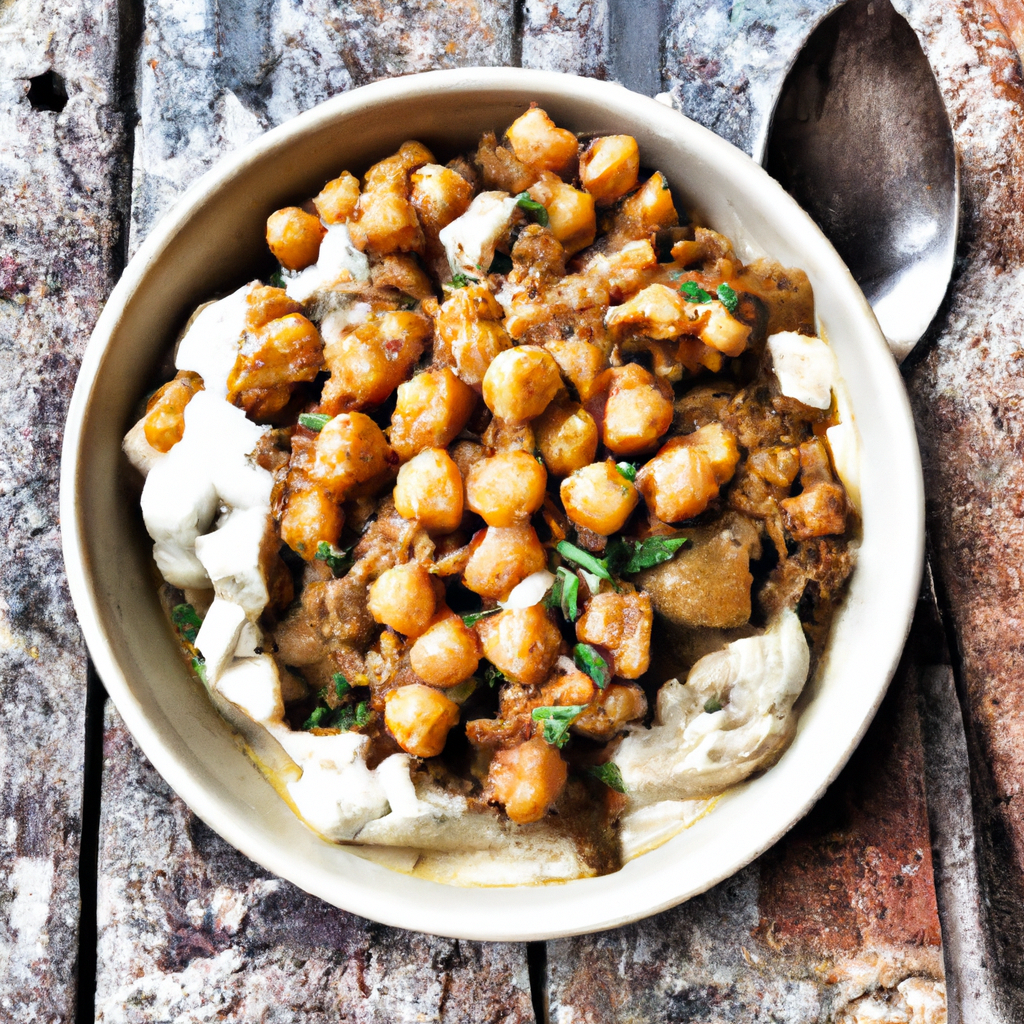 Shiro Fitfit Chickpea Stew With Injera