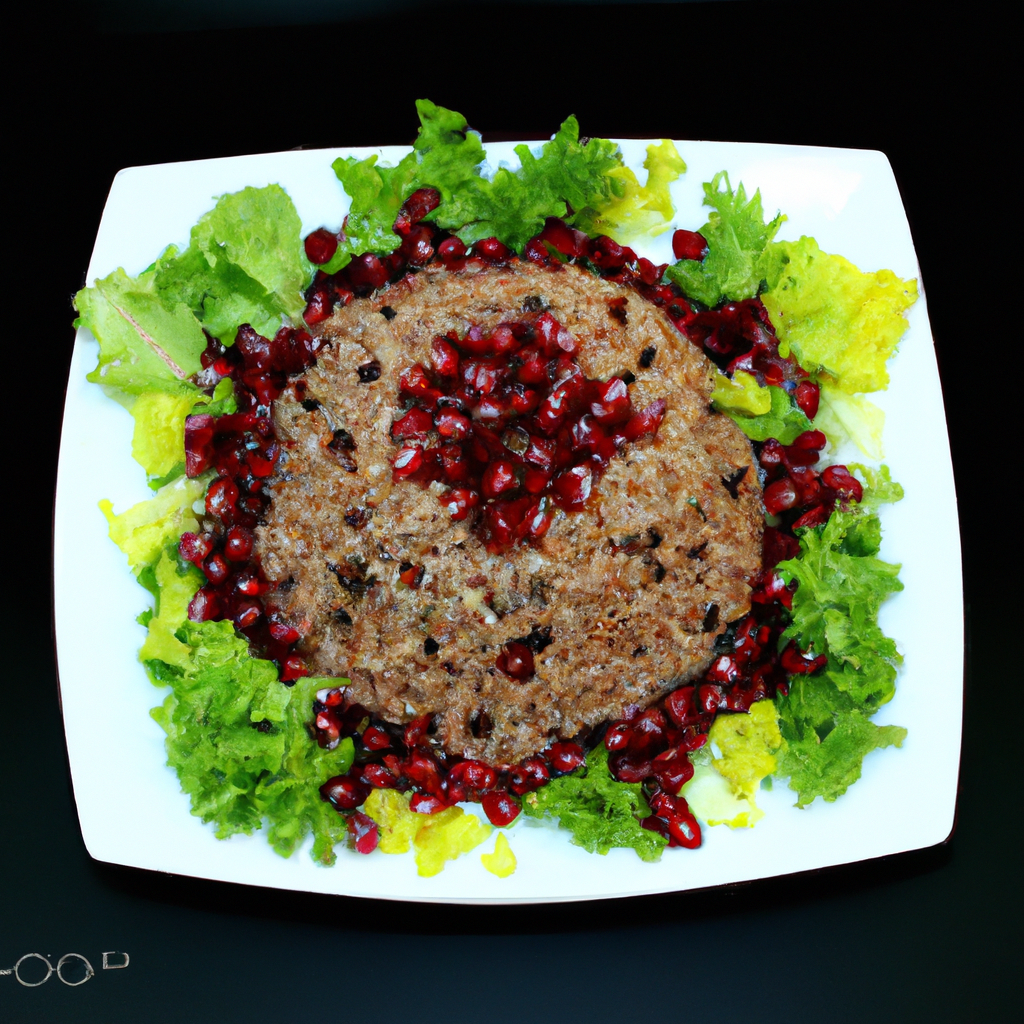 Kisir With Pomegranate Molasses