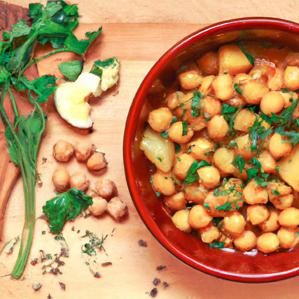 Moroccan Spiced Chickpea And Vegetable Stew