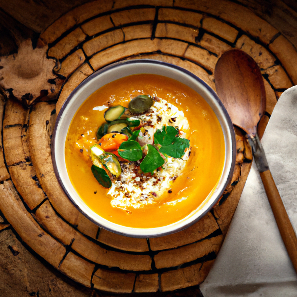 Quinoa And Pumpkin Soup