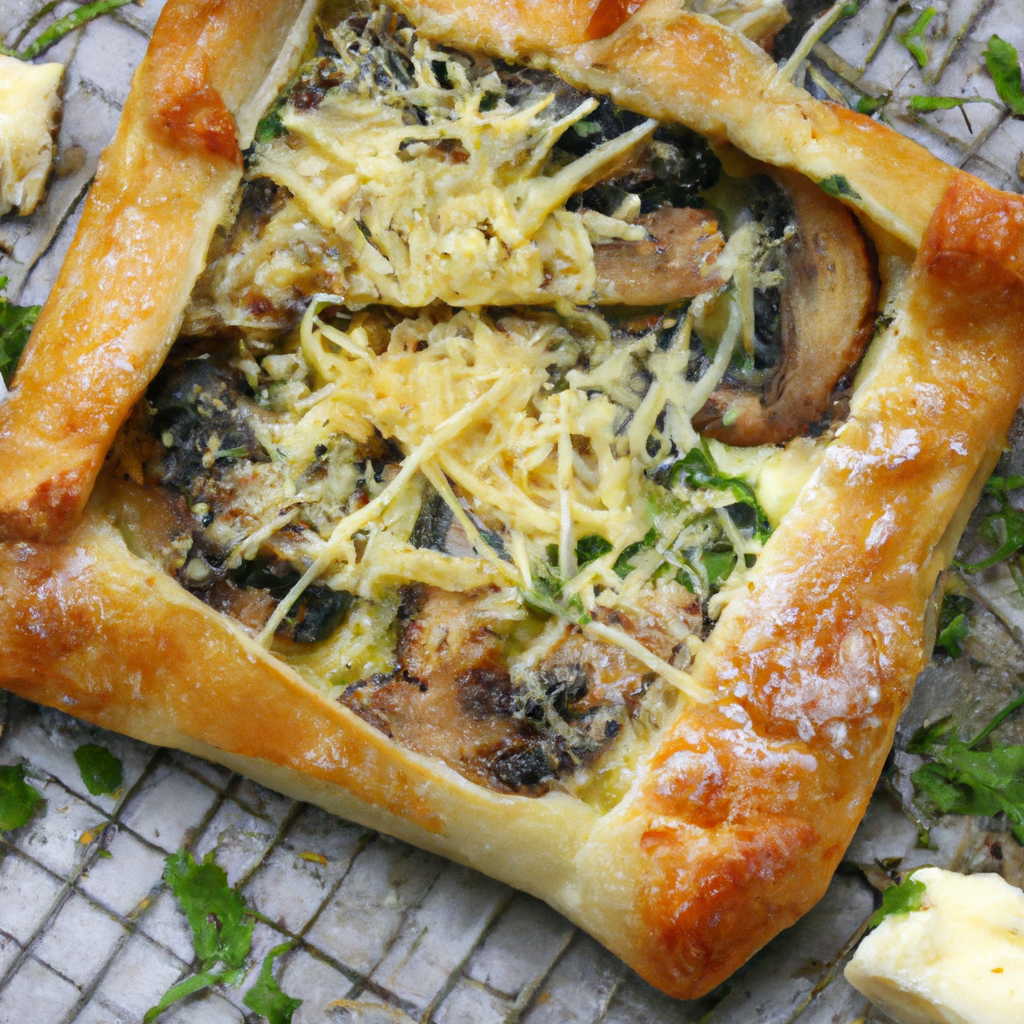 Mushroom And Ricotta Tart