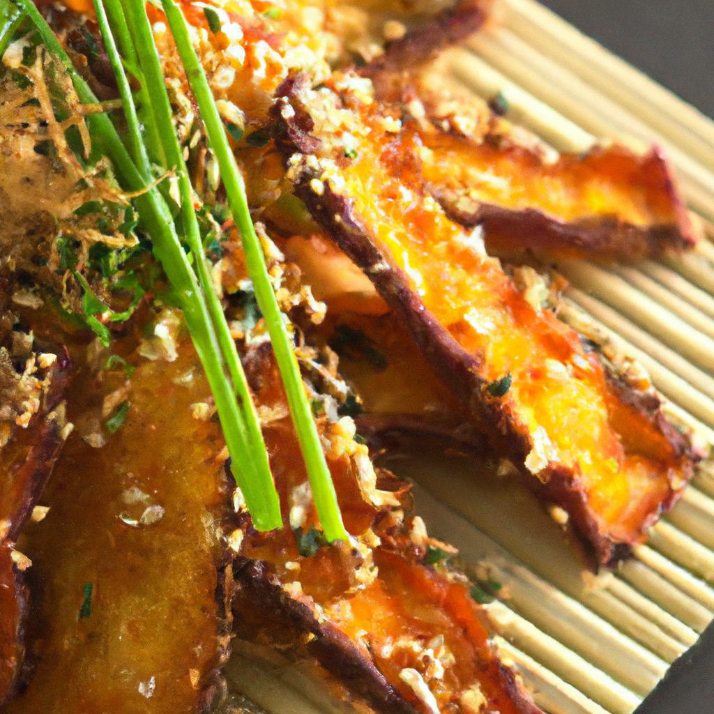 Sweet Potato And Eggplant Tempura