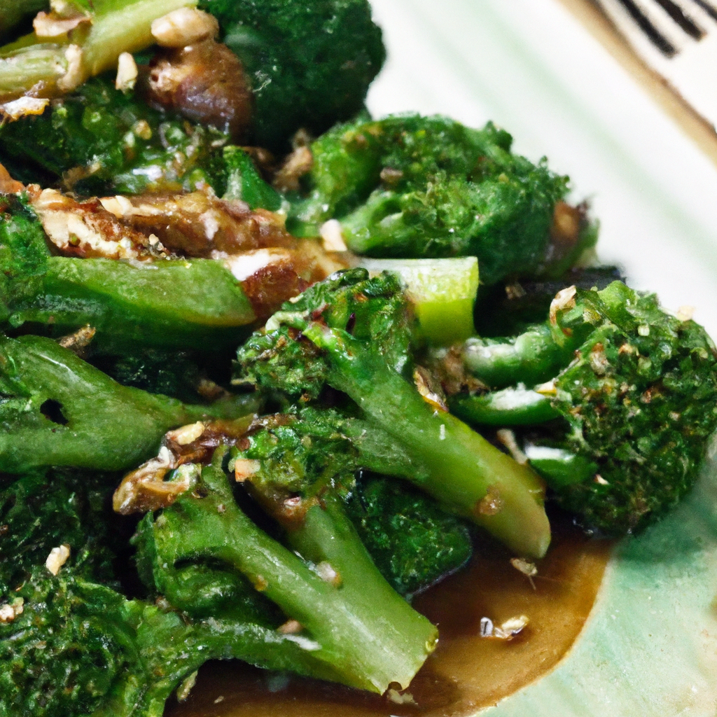 Garlic Ginger Broccoli Stir Fry