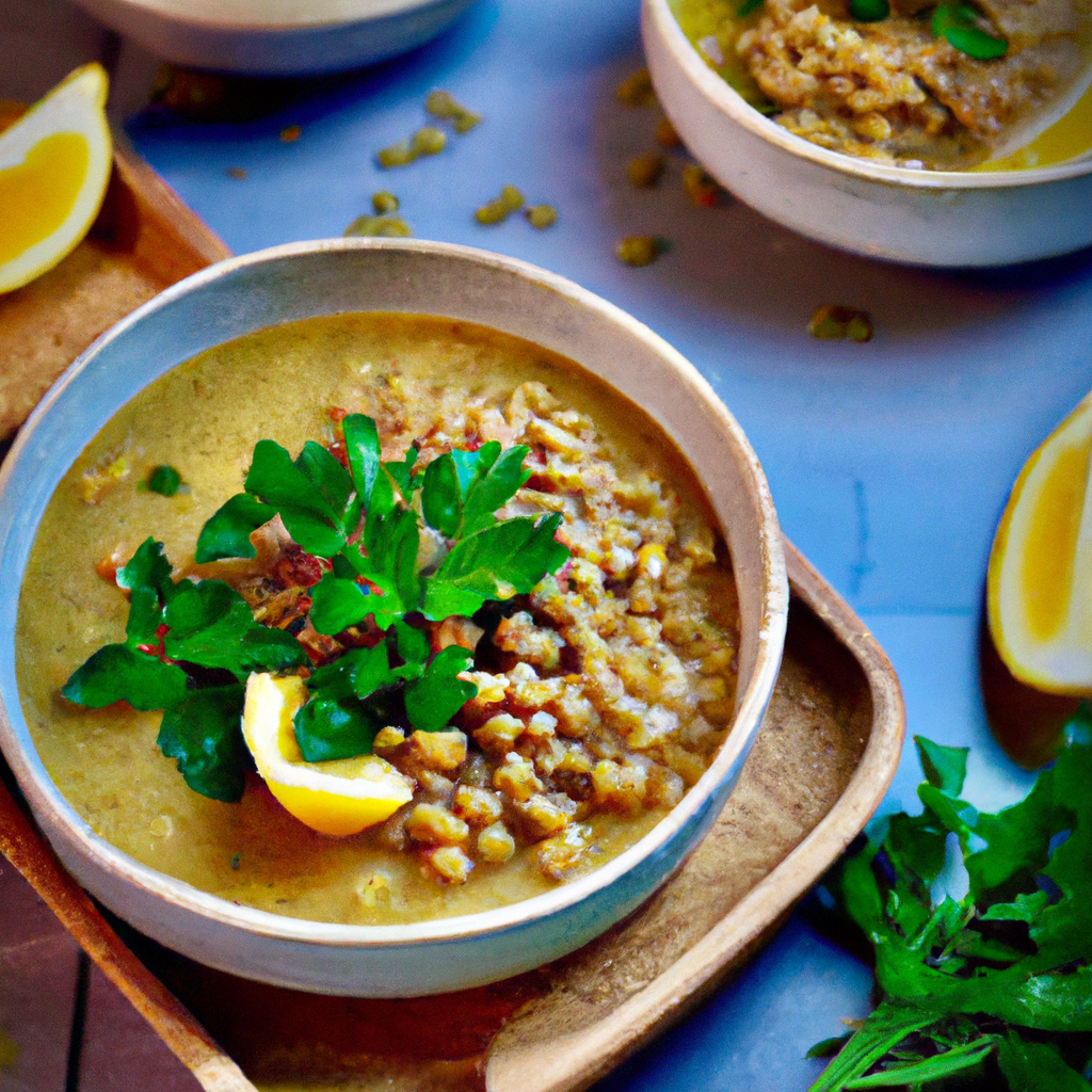 Lebanese Lentil And Bulgur Soup