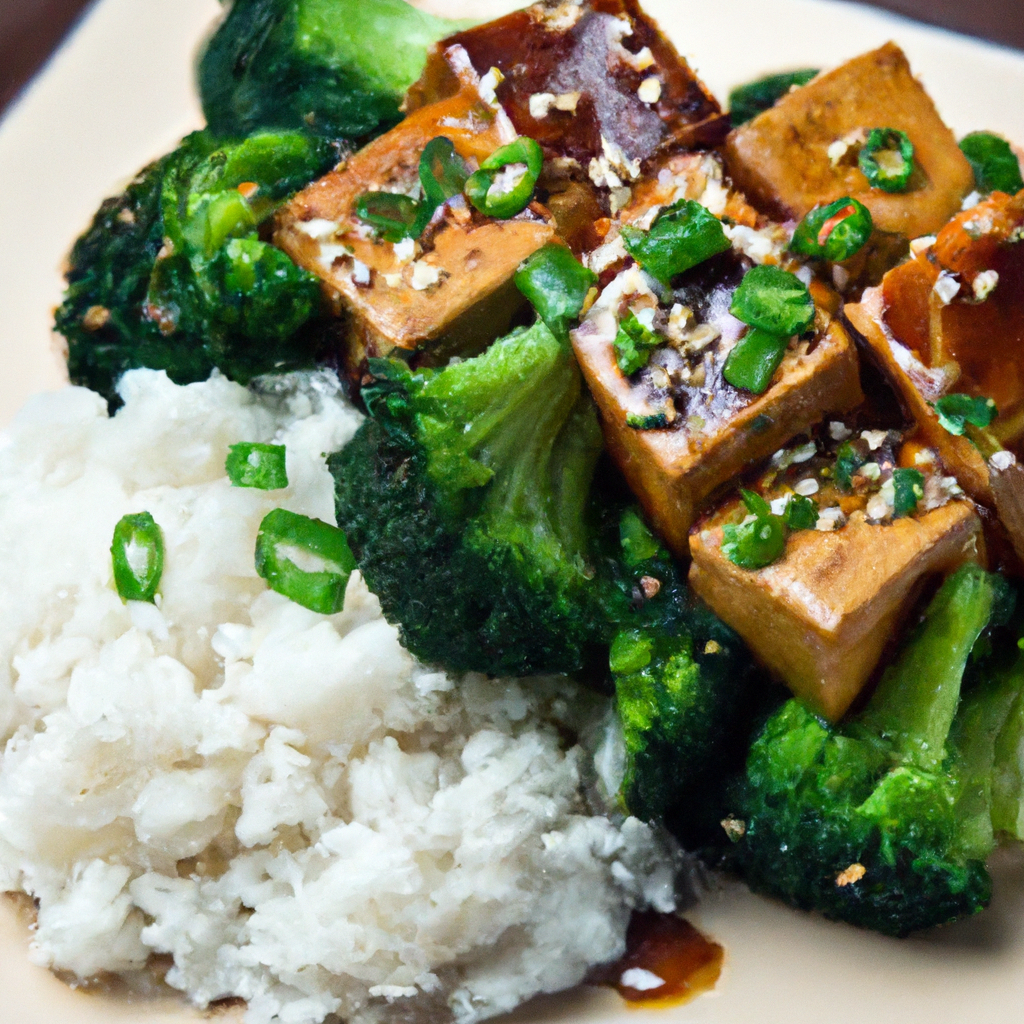Teriyaki Tofu And Broccoli