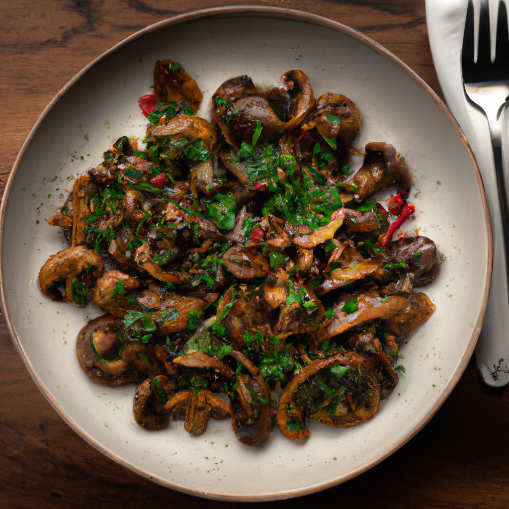 Setas Al Horno Baked Mushrooms