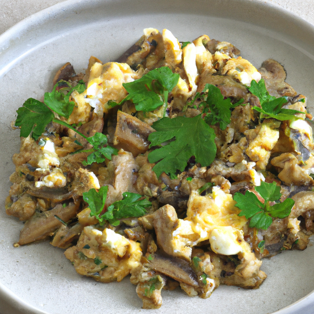 Revuelto De Setas Mushroom Scramble