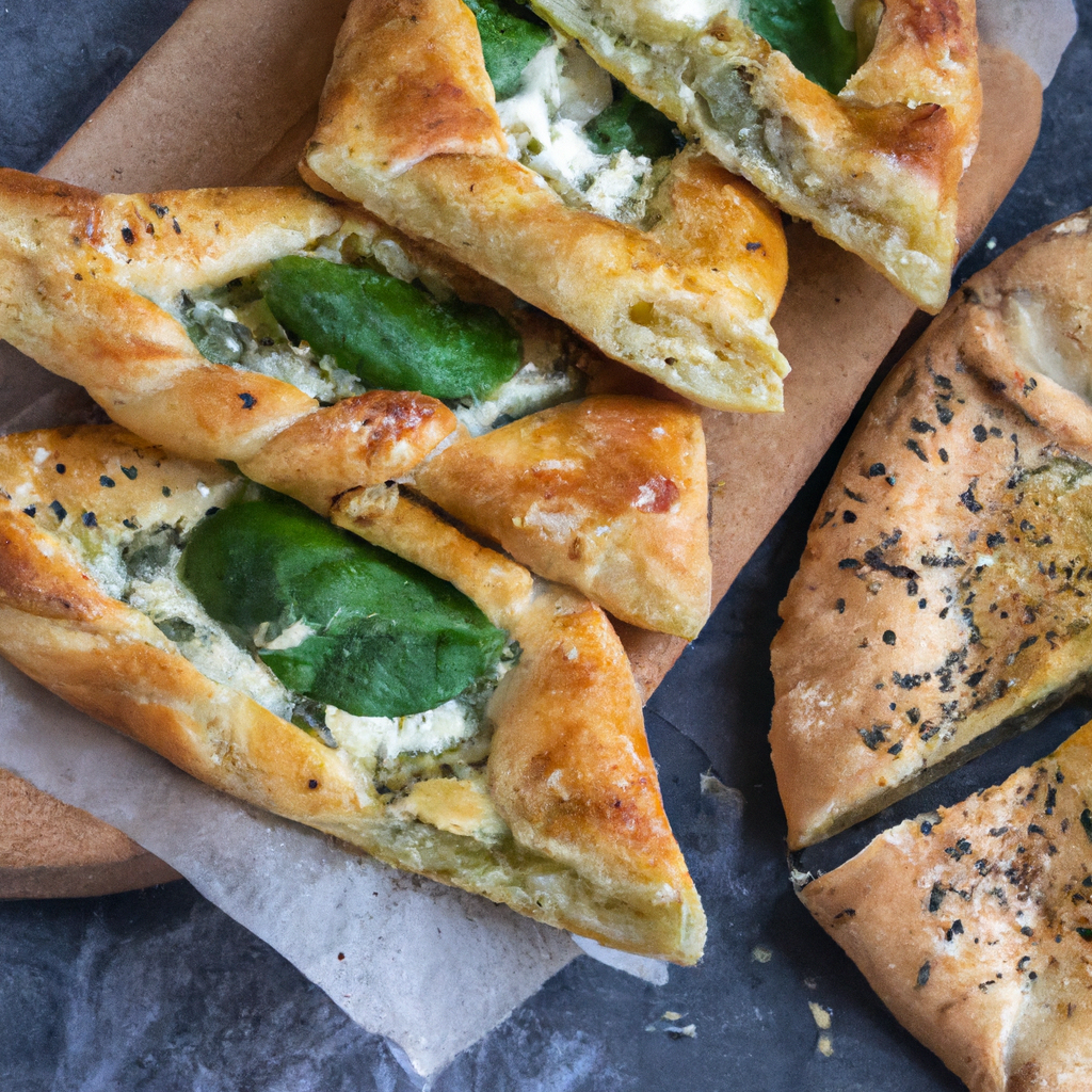 Pide Turkish Flatbread With Spinach