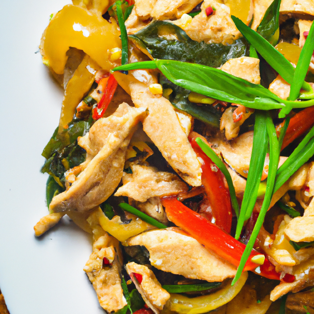 Vietnamese Basil Stir Fry