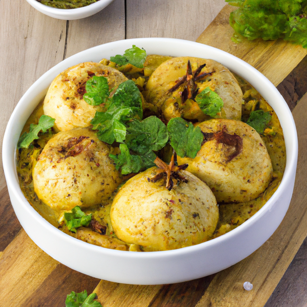 Aloo Dum With Paneer