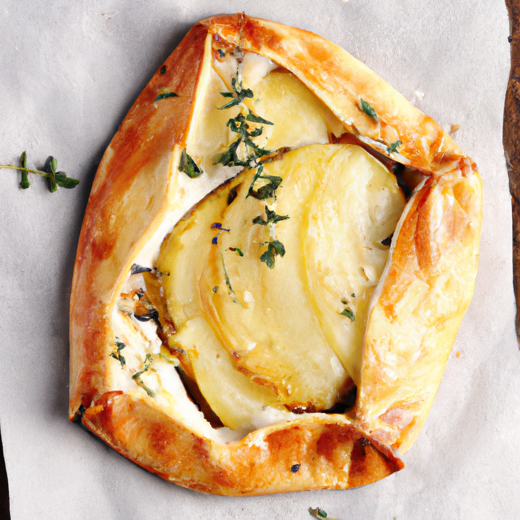 Potato And Brie Galette