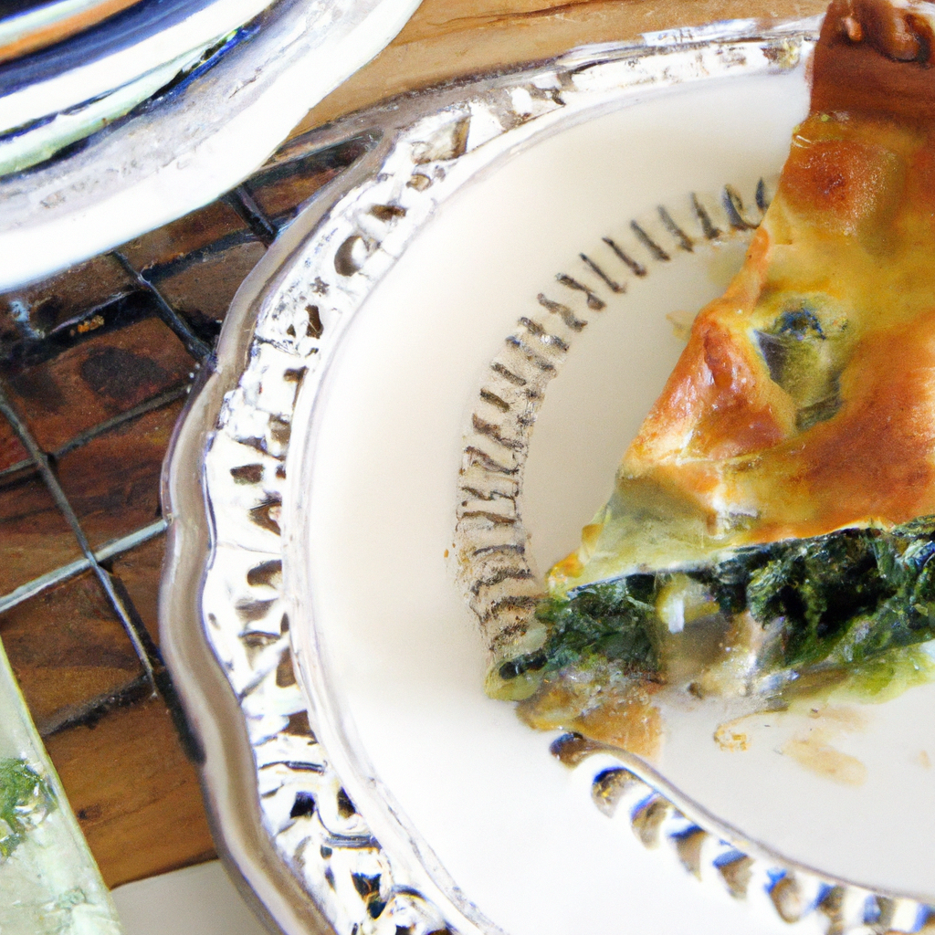 Spinach And Brie Quiche
